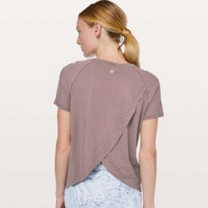 Lululemon Quick Pace Short Sleeve - Antique Bark